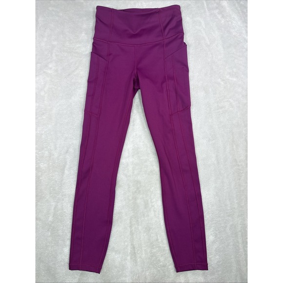 Athleta Pants - Athleta Ultimate Stash II Pocket 7/8 Tight Legging Purple Women XXSmall